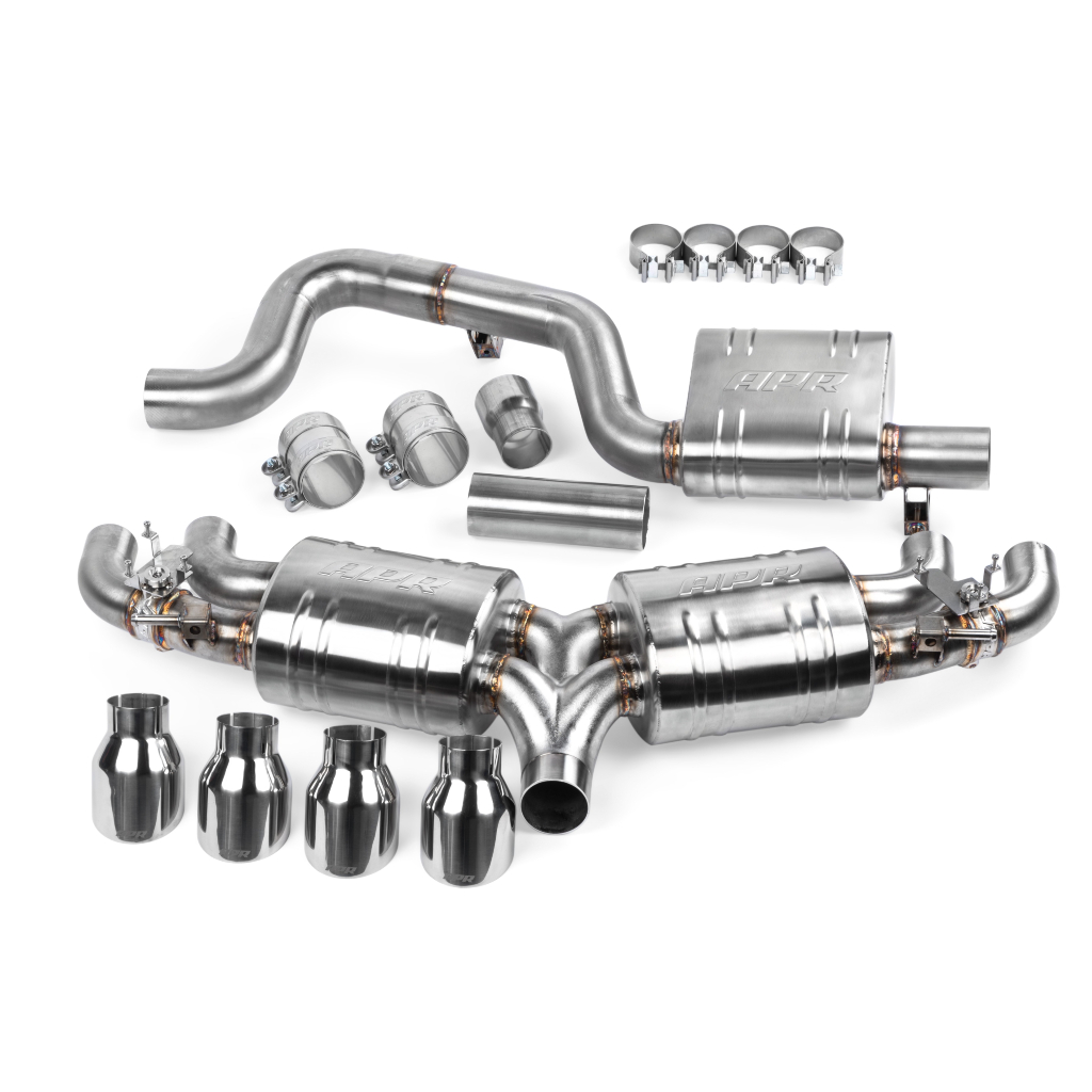 CBK0021 APR catback uitlaat Golf 7R