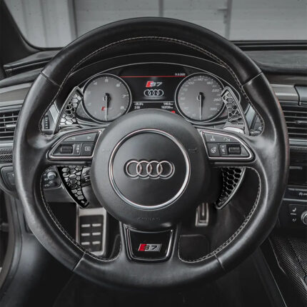 HG Motorsport shift paddles Audi Aluminium black