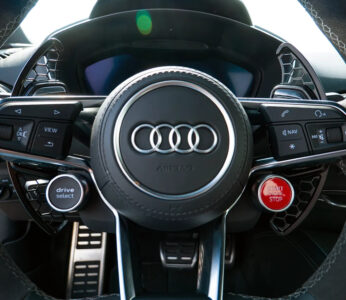 HG Motorsport shift paddles RS3 aluminium black