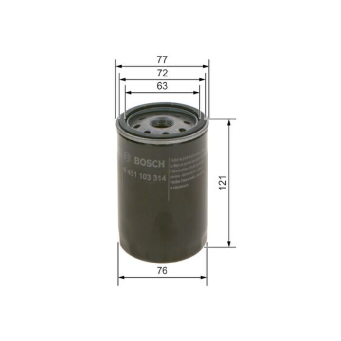 Bosch oliefilter P3314