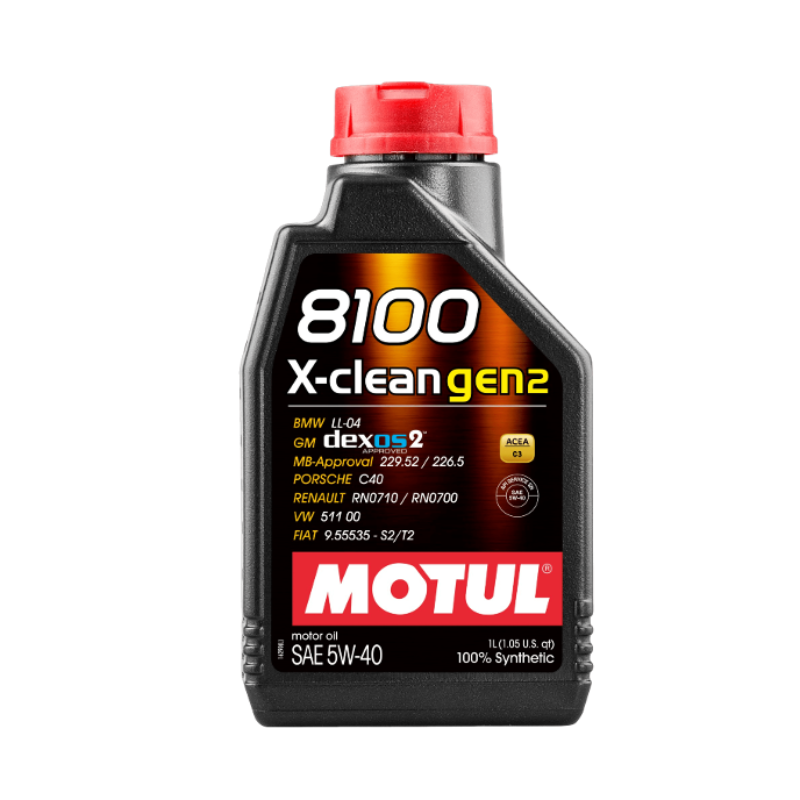Motul 5W40 8100 X-Clean Gen2