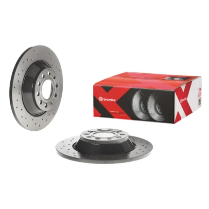 Brembo remschijven 302mm (achter)