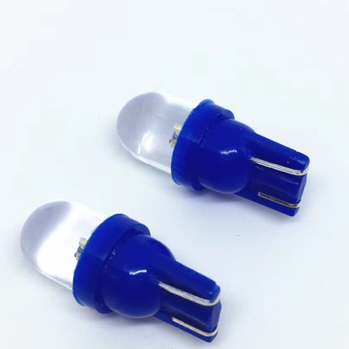 T10 F8 LED lamp blauw (2stuks)