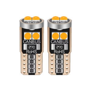T10 3030 LED lamp rood canbus (2stuks)