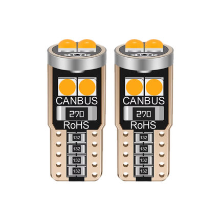 T10 3030 LED lamp rood canbus (2stuks)