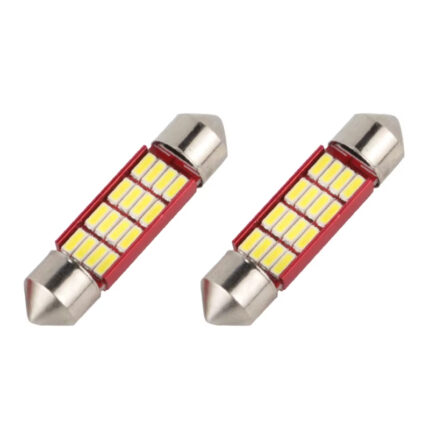 C5W LED lamp canbus wit 6500K 41mm SV8.5 (2stuks)